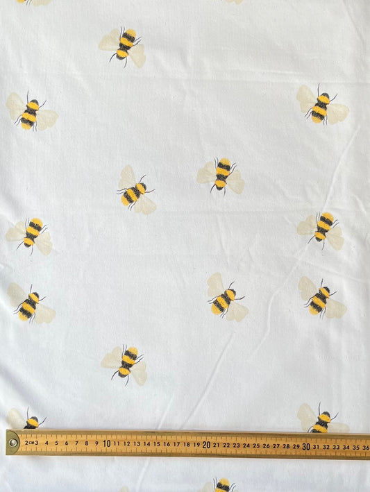 Bees Watercolour Pre-Order Fabric