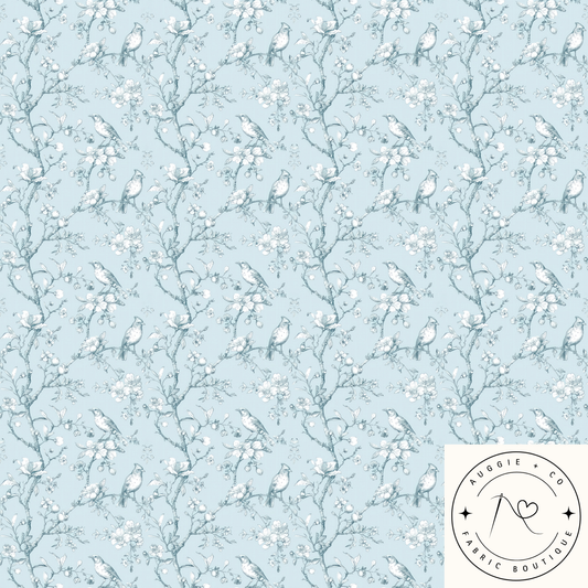 Blue Birds – Pre-Order Fabric