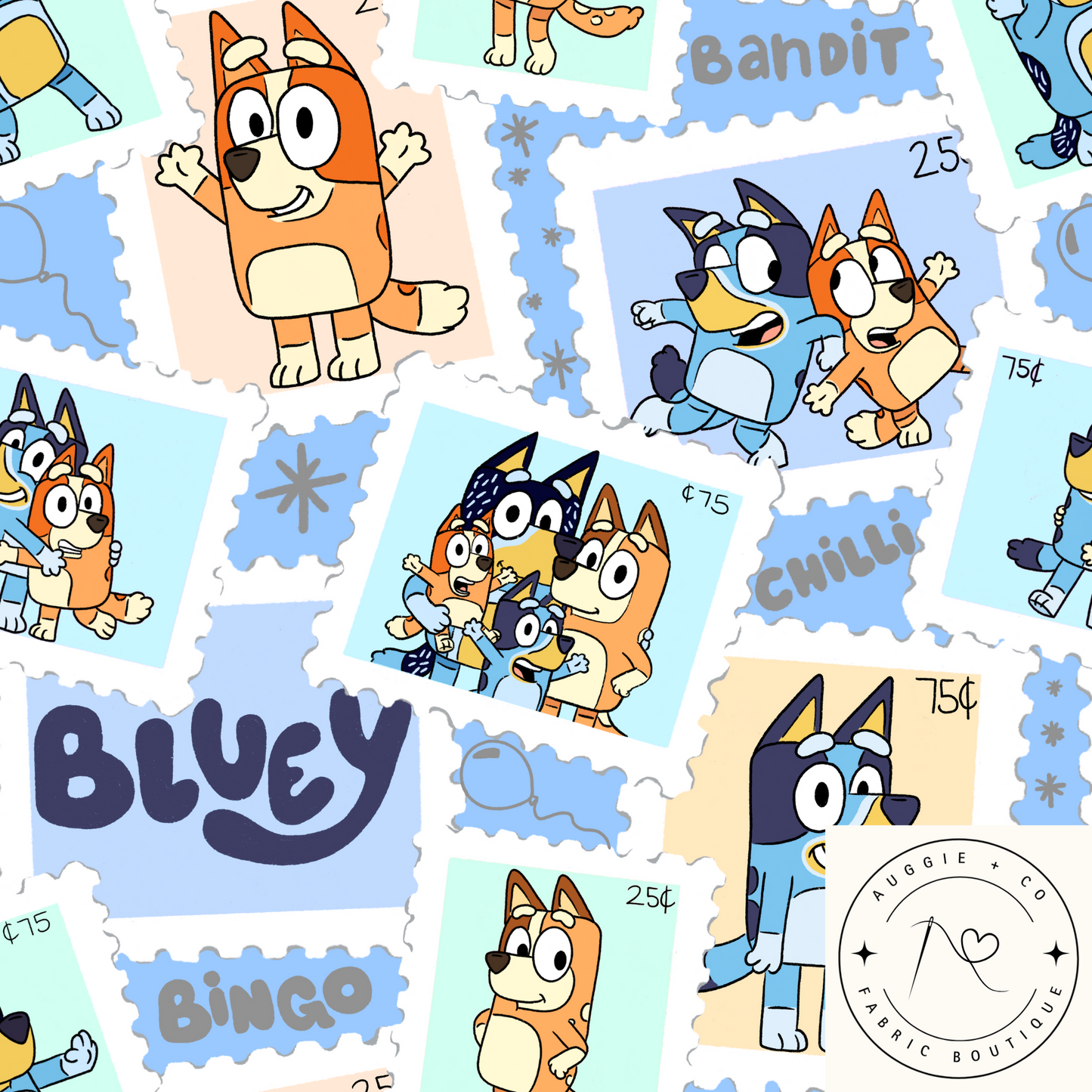 Bluey Stamps - PRE ORDER