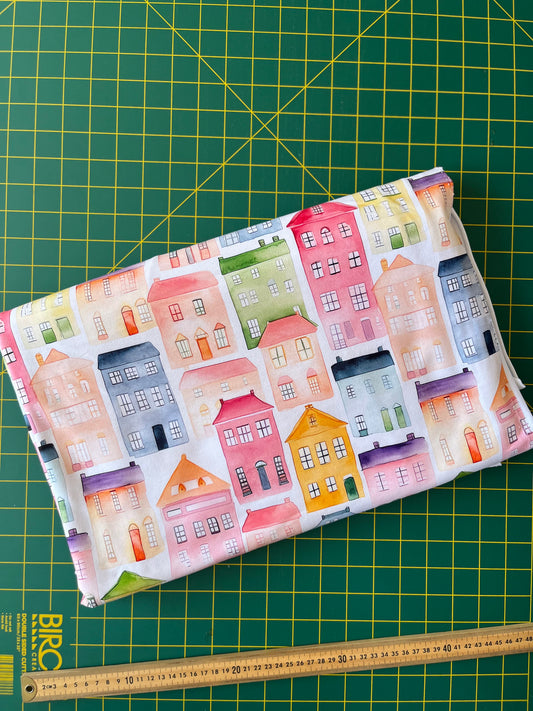 Nordic Neighbourhood Watercolour French Terry 280gsm