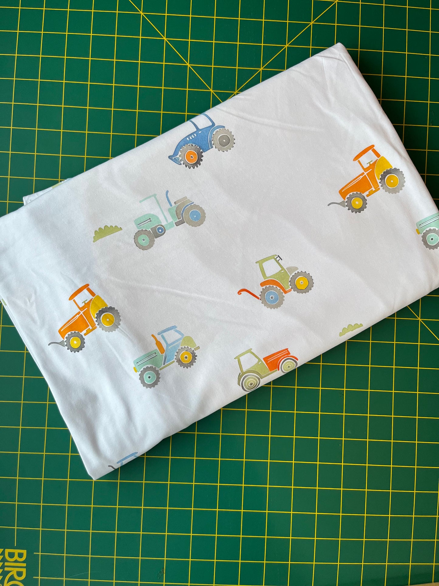 Little Tractor Co. Cotton Lycra 240gsm Fabric