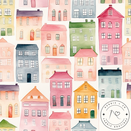 Bright Houses – Pre-Order Fabric