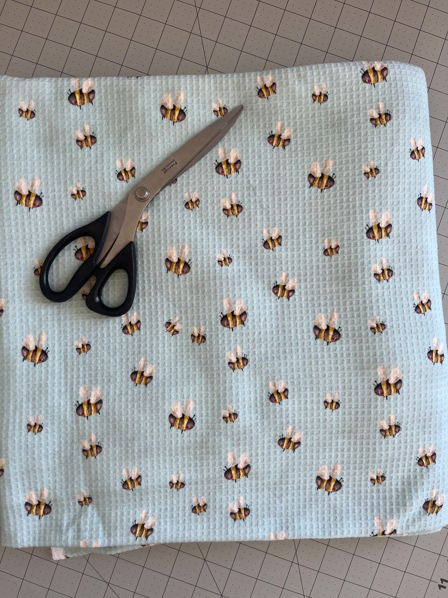 Bees - Cotton Waffle