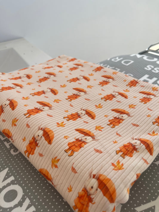 Autumn’s Hare Organic Cotton Rib Knit 250gsm