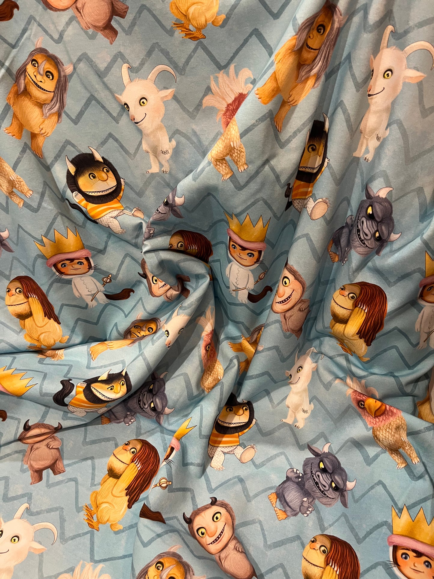 Wild Things Brushed French Terry 280gsm Fabric