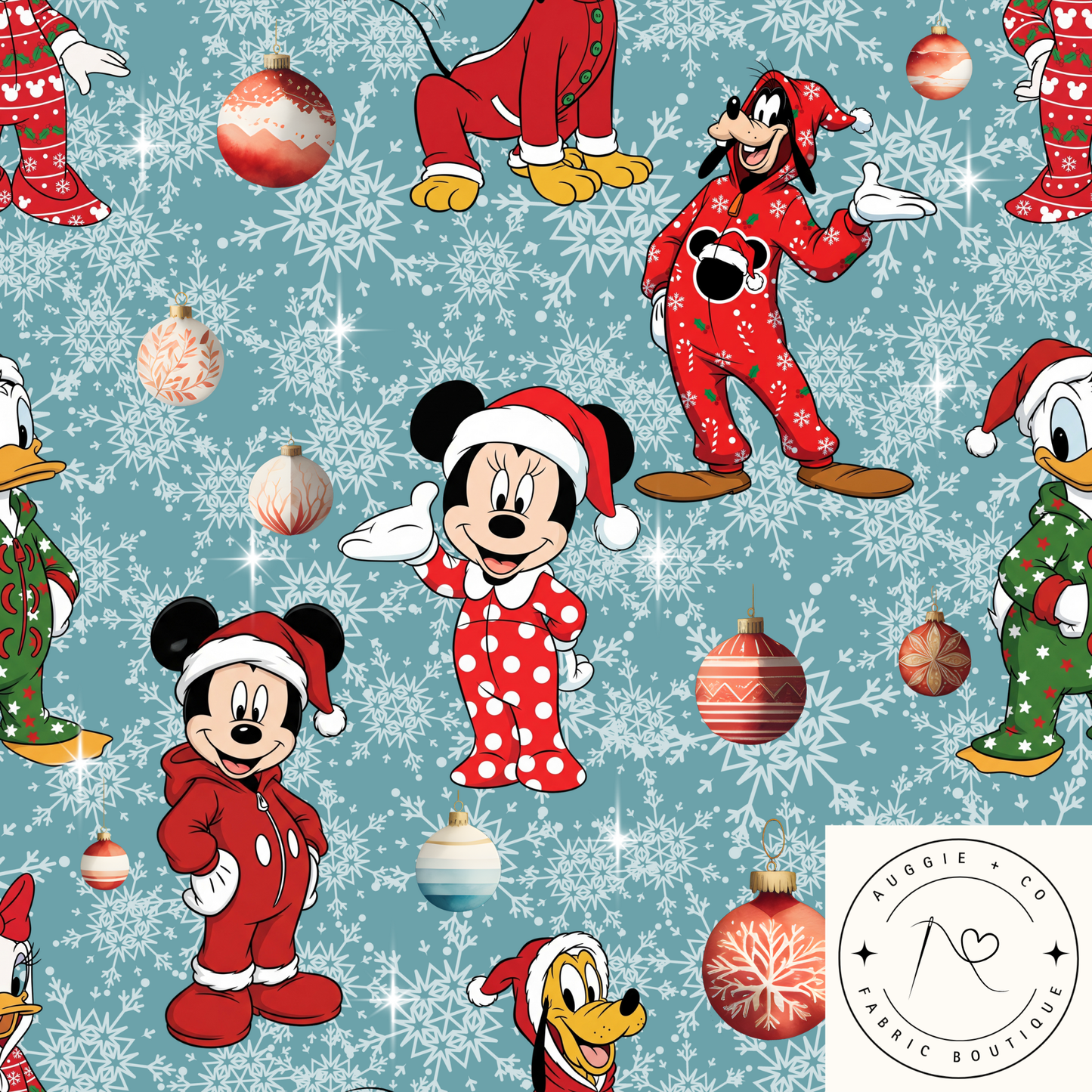 Mickey & Friends Cotton Lycra 240gsm