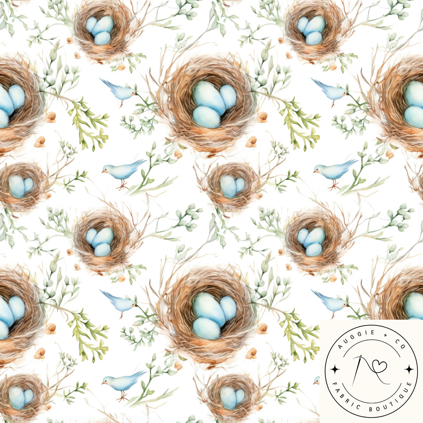 Birds Nest โ Pre-Order Fabric