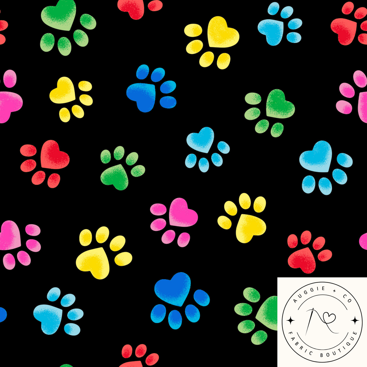 Paw Prints - PUL