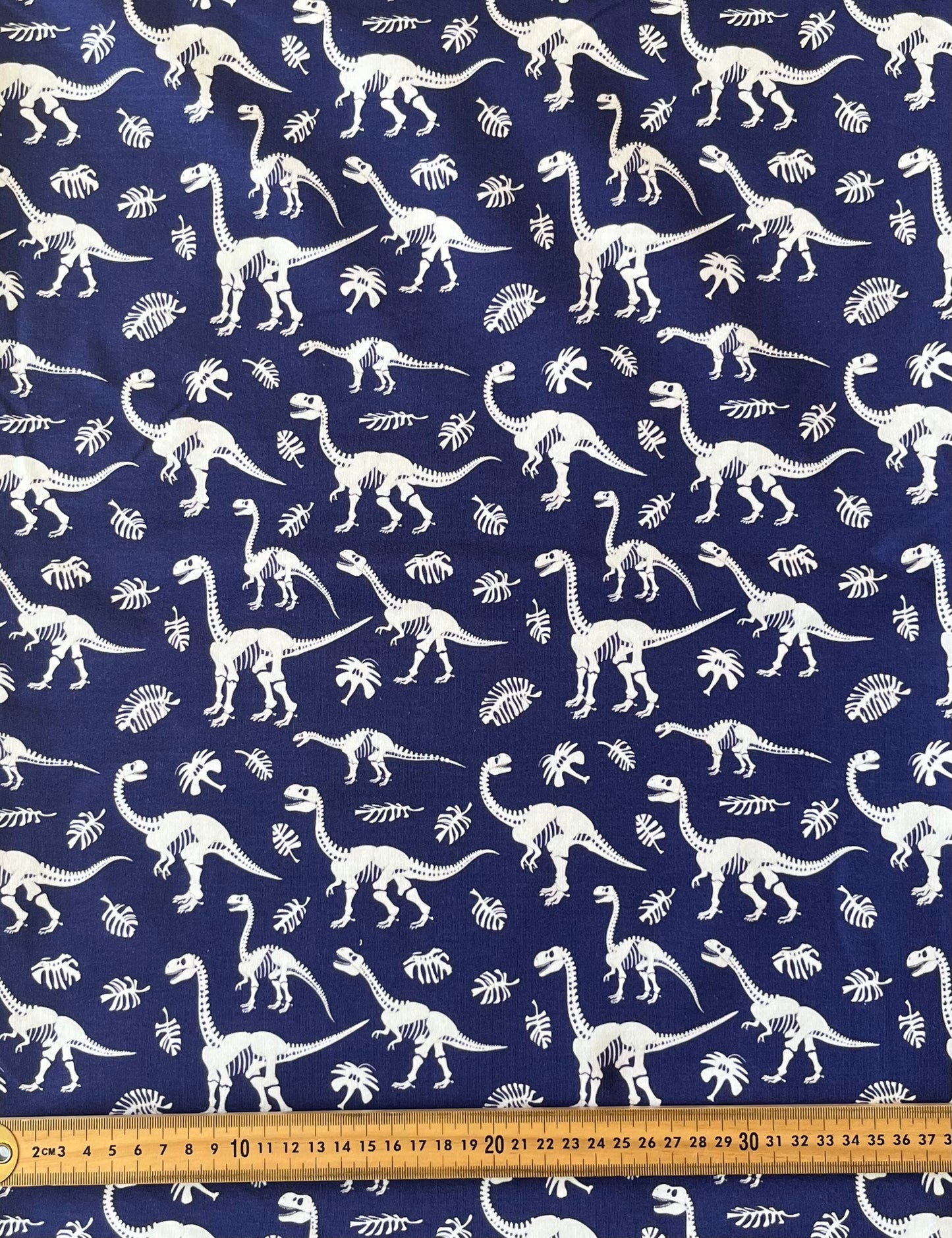 Midnight Fossils French Terry 280gsm
