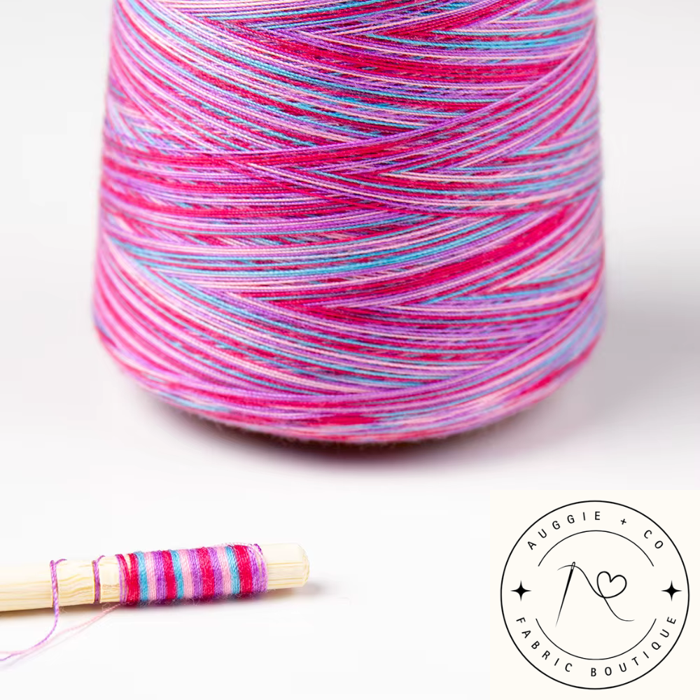 Rainbow Overlocking Thread