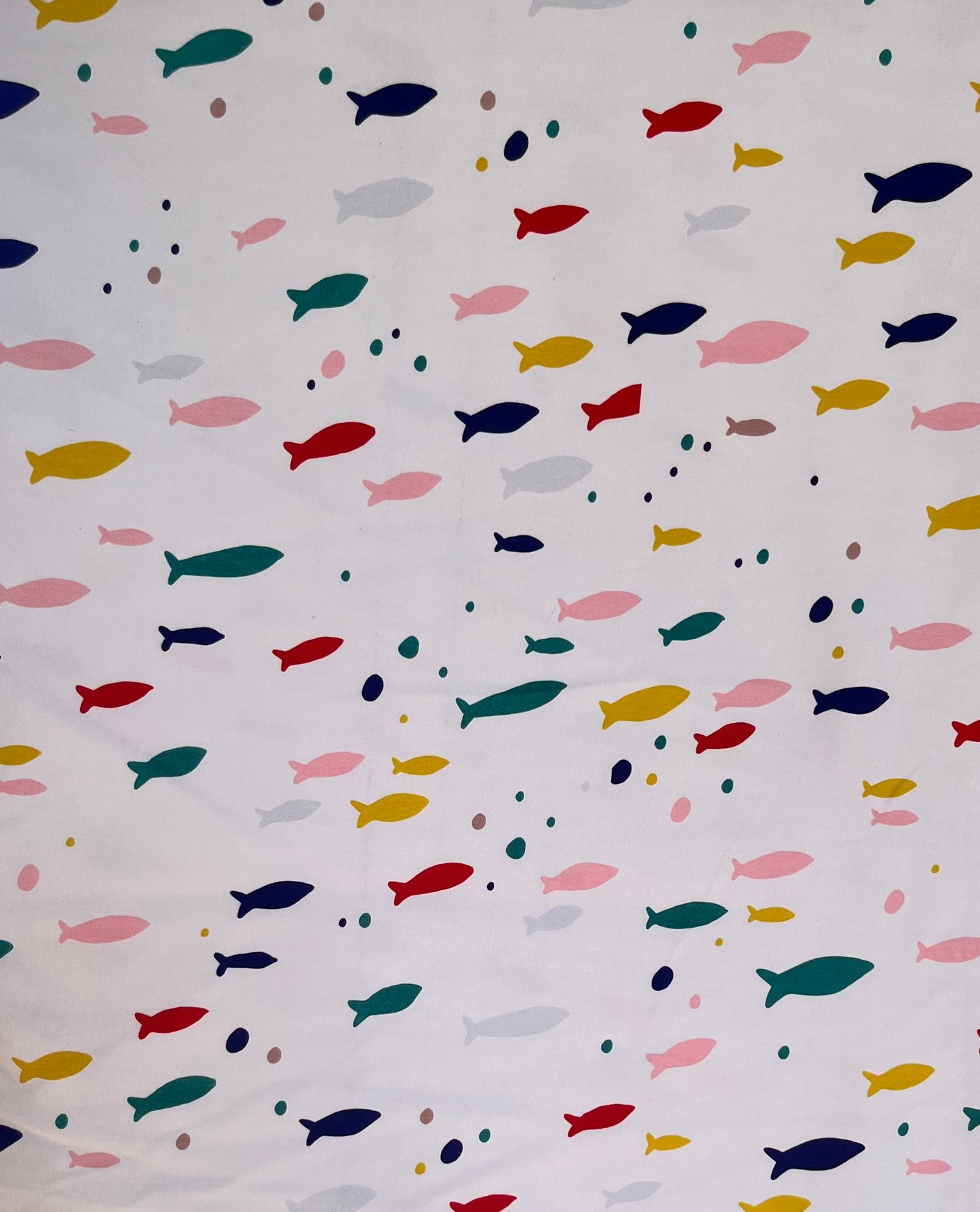 Rainbow Reef Cotton Lycra 240gsm Fabric