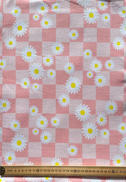 Daisy Meadow Pink Pre-Order Fabric