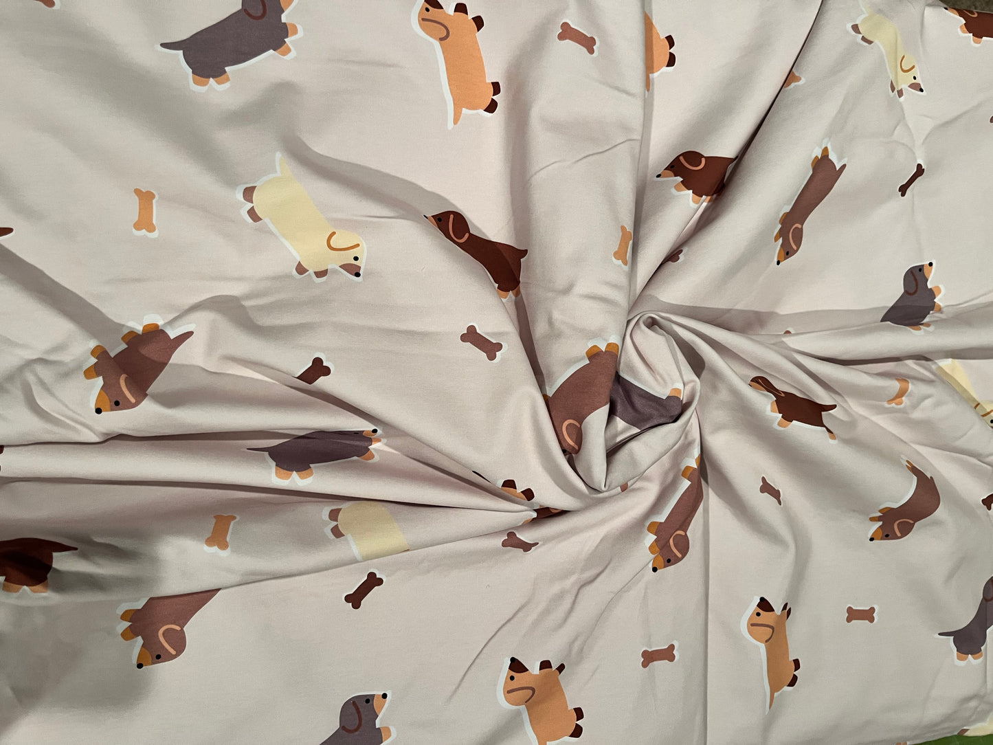 Hot Dogs Cotton Lycra 280gsm Fabric