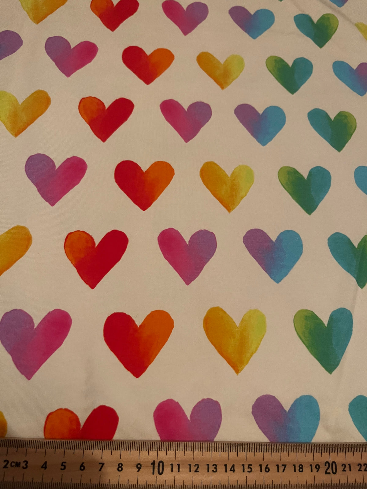 Love in Colour Cotton Lycra 240gsm Fabric