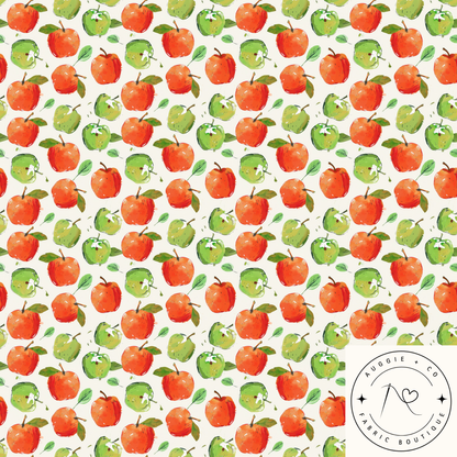 Watercolour Apples – Pre-Order Fabric