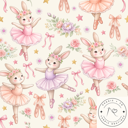 Tutu Tails Cotton Lycra 240gsm Fabric