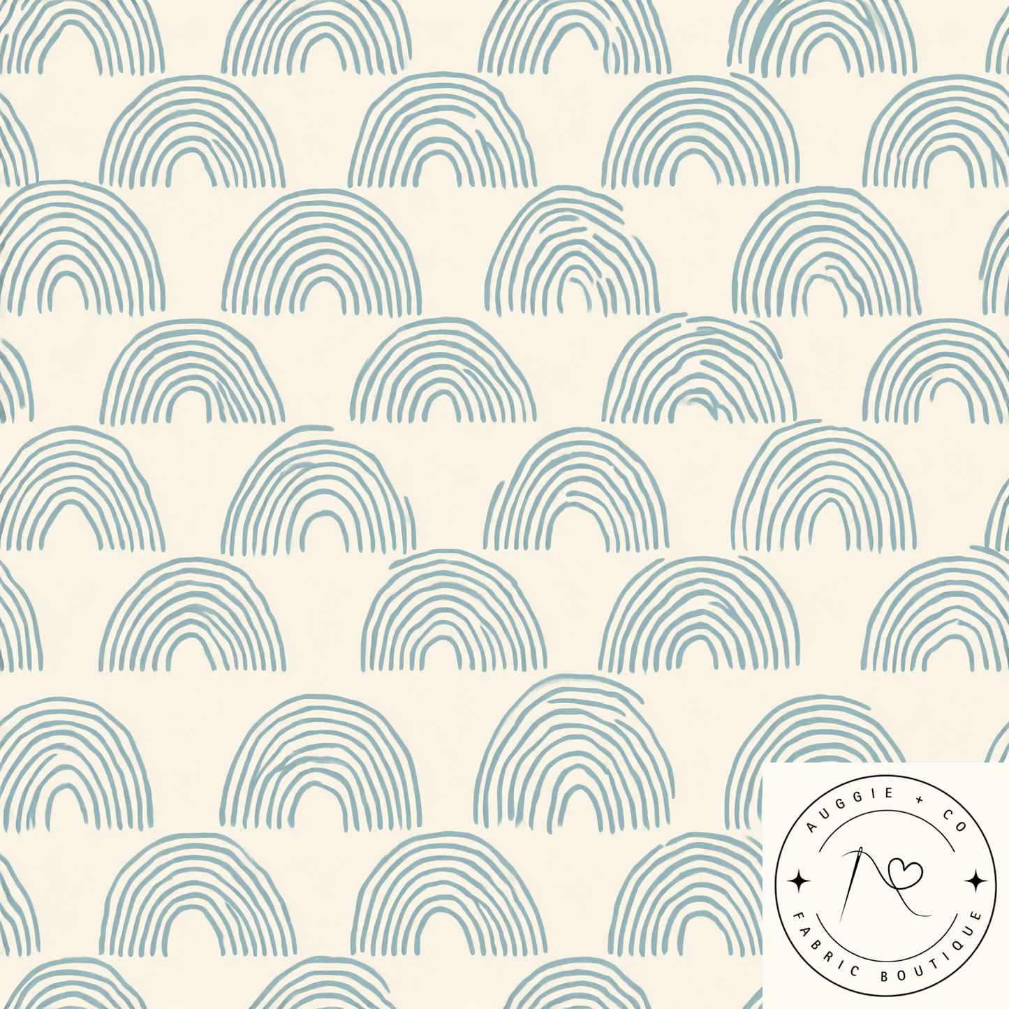 Blue Arch Pre-Order Fabric