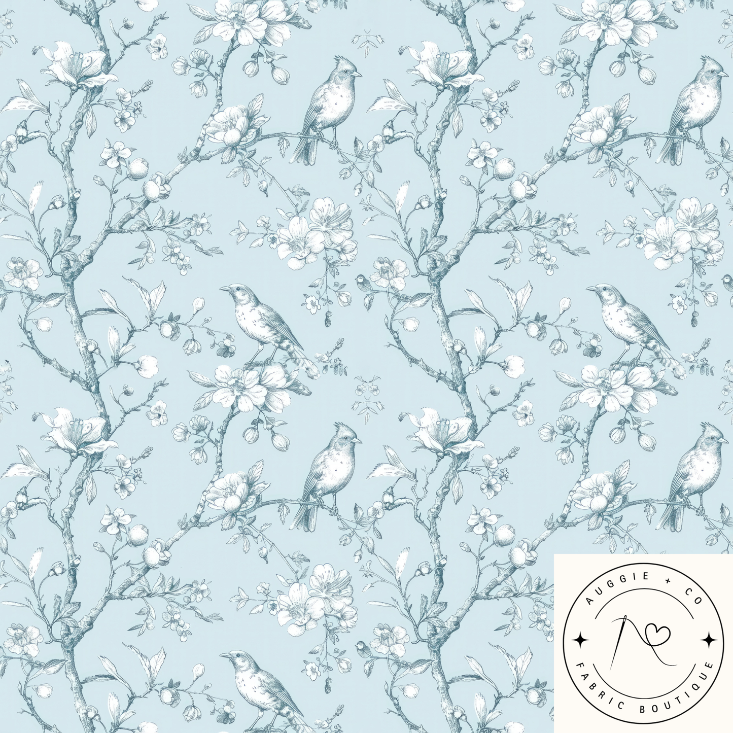 Blue Birds – Pre-Order Fabric