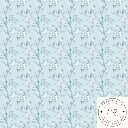 Blue Birds – Pre-Order Fabric