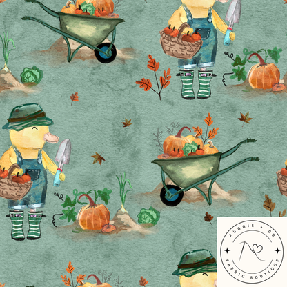 Pumpkin Patch Pals French Terry 280gsm