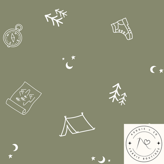 Camp Out - French Terry