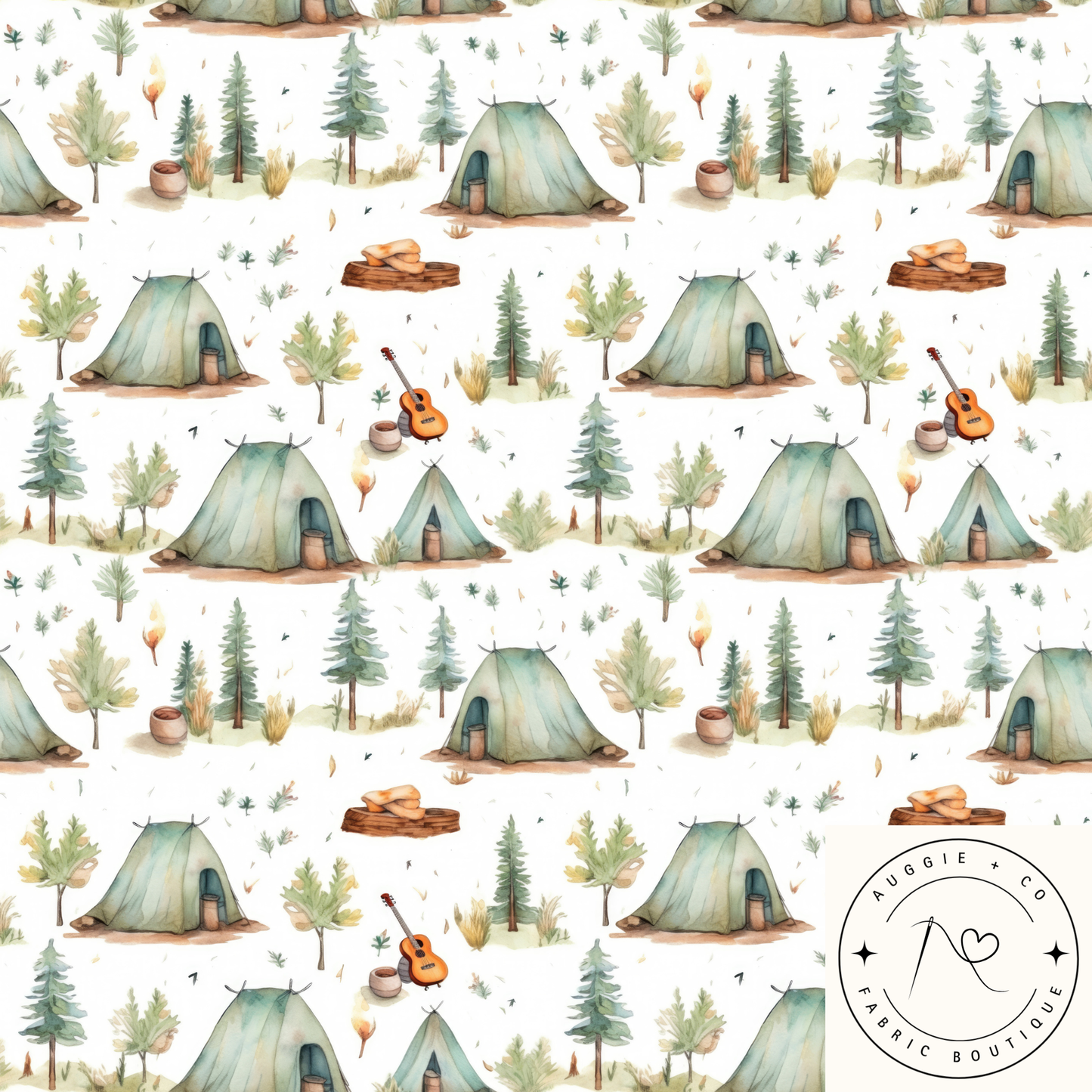 Watercolour Camp – Pre-Order Fabric
