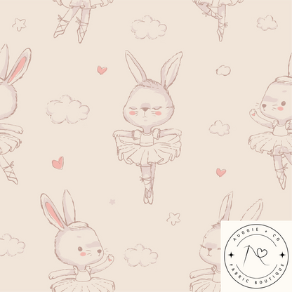 Ballet Bunnies - Cotton Waffle