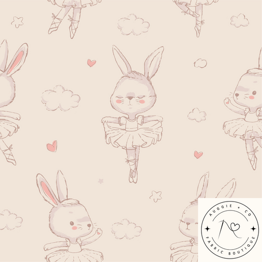Ballet Bunnies - Cotton Waffle