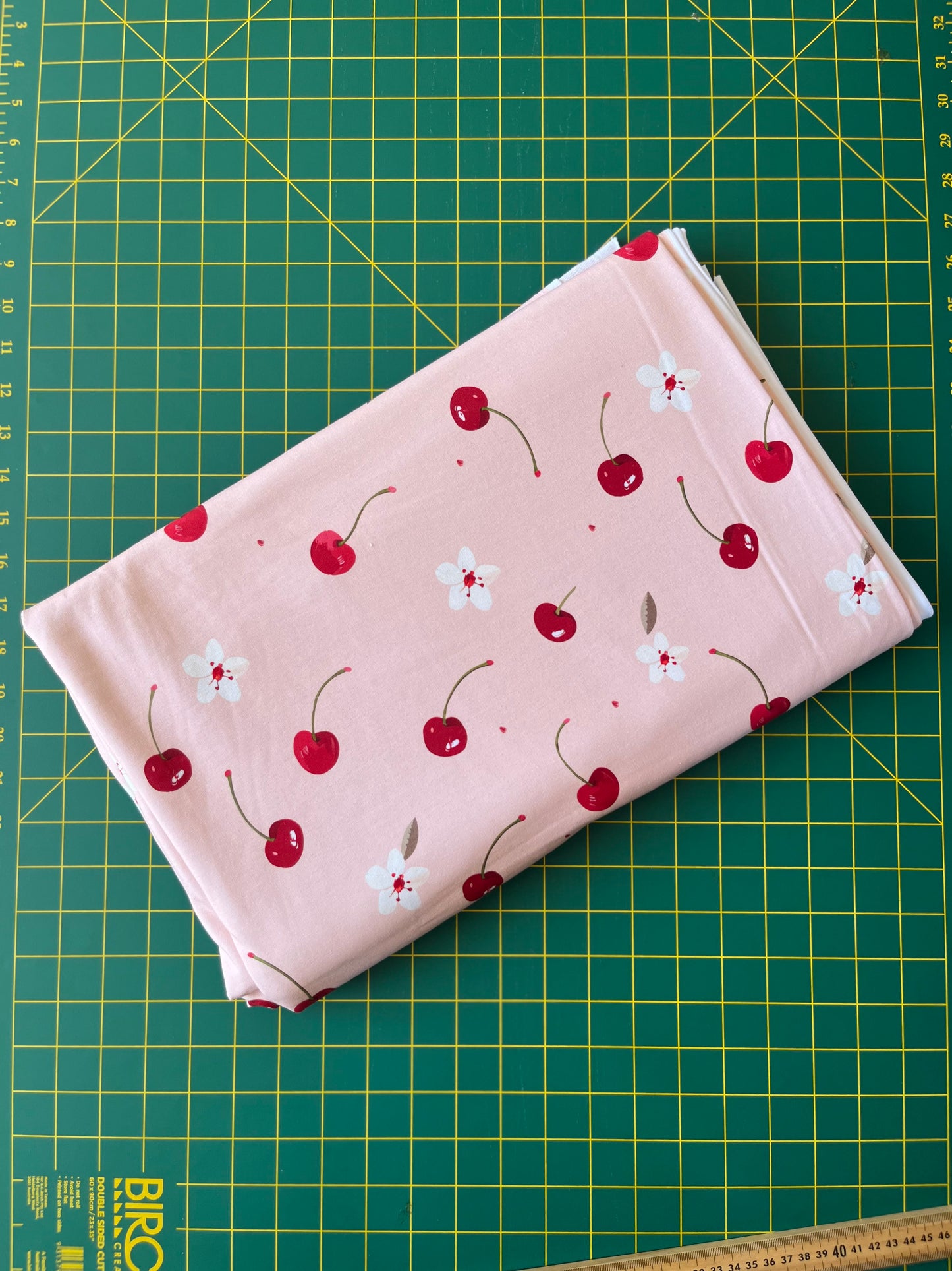 Cherry Pop Watercolour Pre-Order Fabric