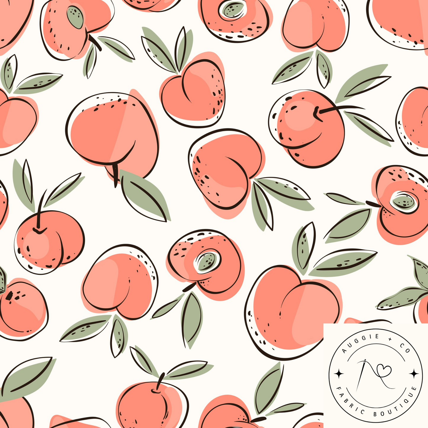 Peaches n Cream - Cotton Waffle