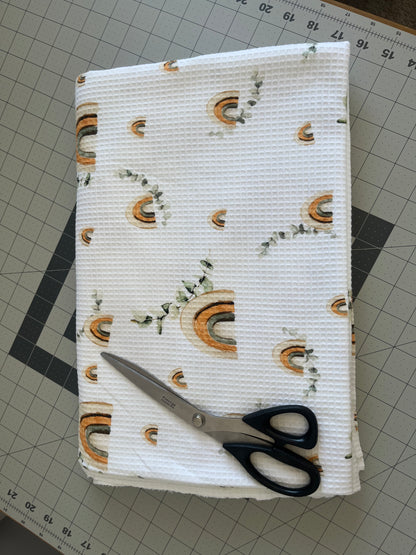 Boho Rainbows - Cotton Waffle