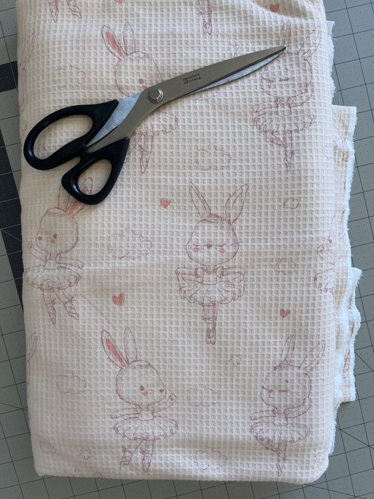 Ballet Bunnies - Cotton Waffle