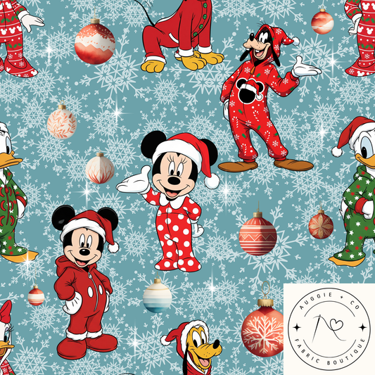 Mickey & Friends Cotton Lycra 240gsm