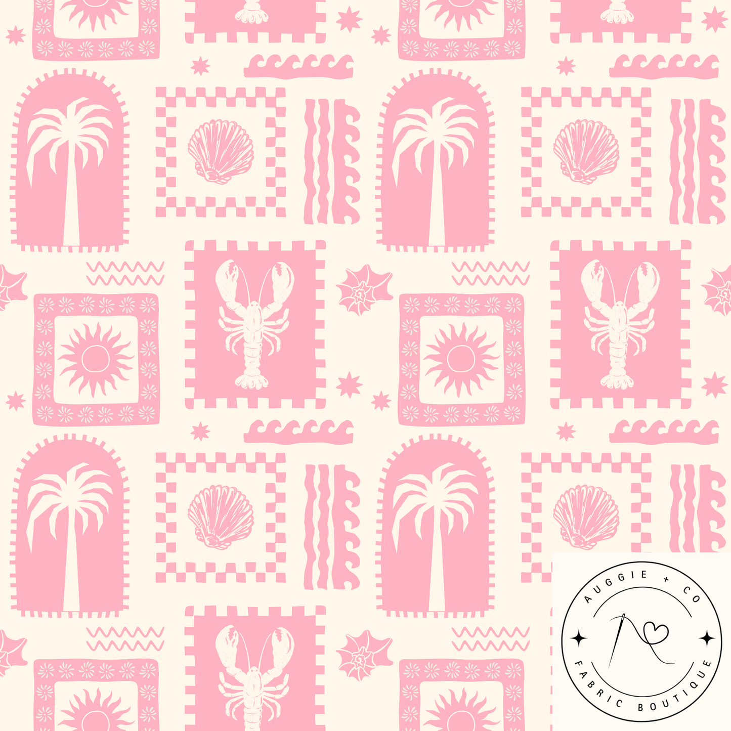 Palm & Pearl Resort French Terry 280gsm
