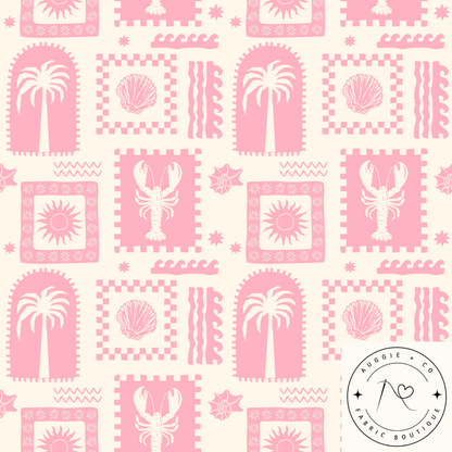 Palm & Pearl Resort French Terry 280gsm