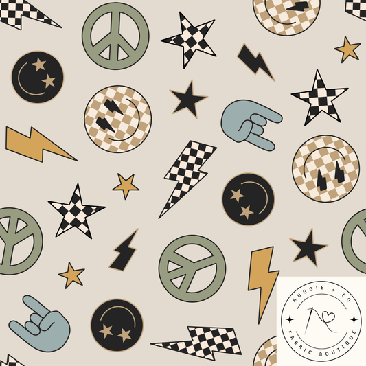 Hang Loose Cotton French Terry 280gsm Fabric