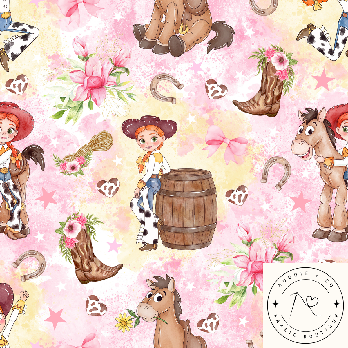 Yeehaw & Beyond Cotton Lycra 240gsm Fabric