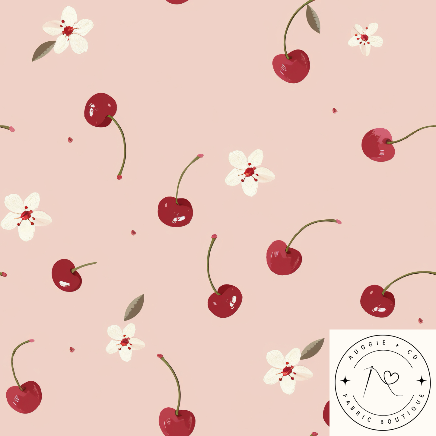 Cherry Pop Watercolour Pre-Order Fabric